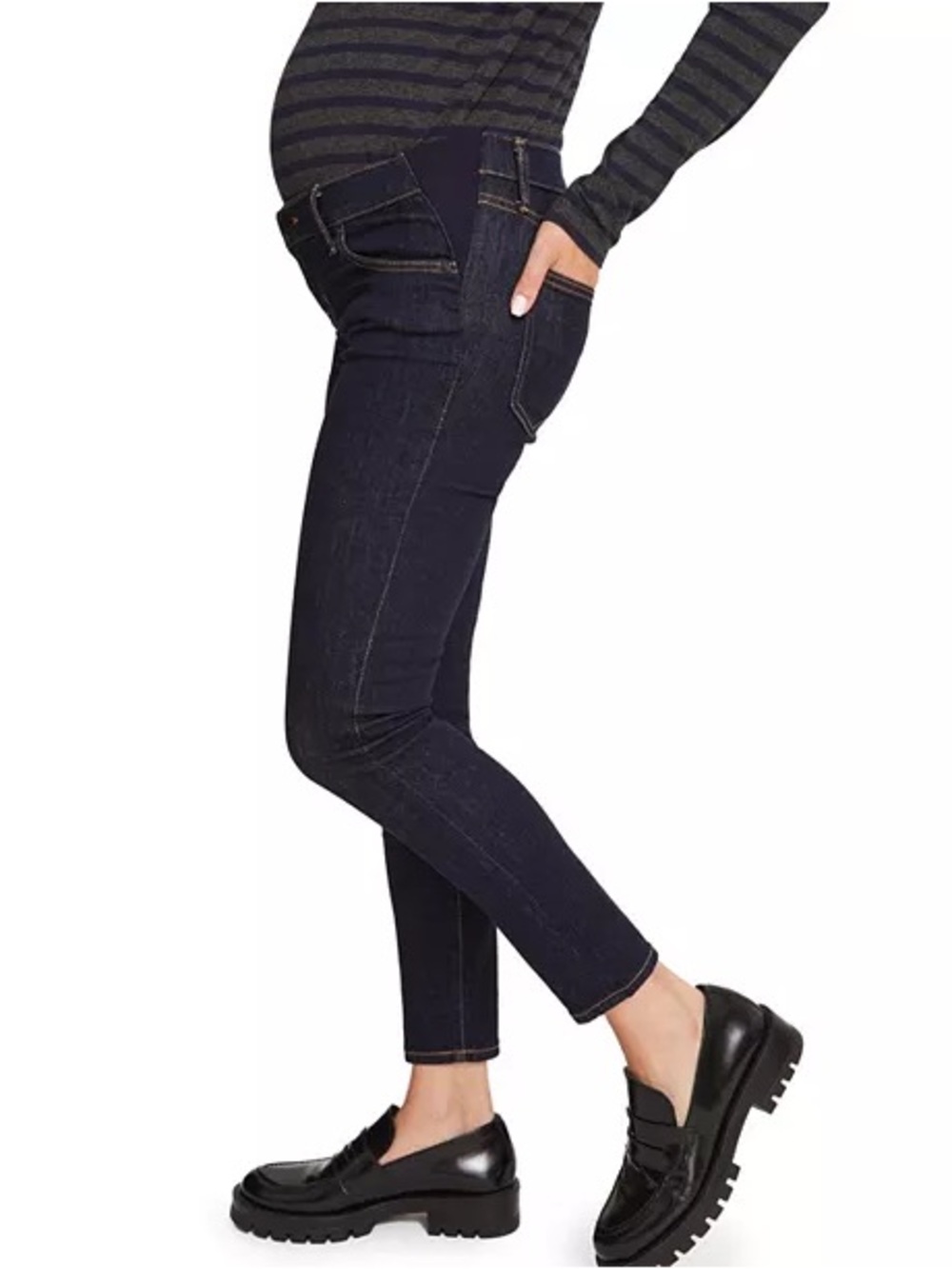 Hatch Under the Bump Slim Maternity Jeans
